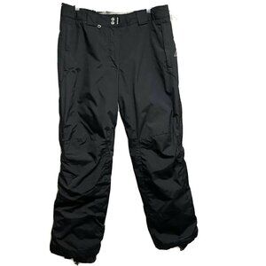 Firefly Womens Black Snowboard Ski Snow Cargo Pants Large Waterproof Adjustable